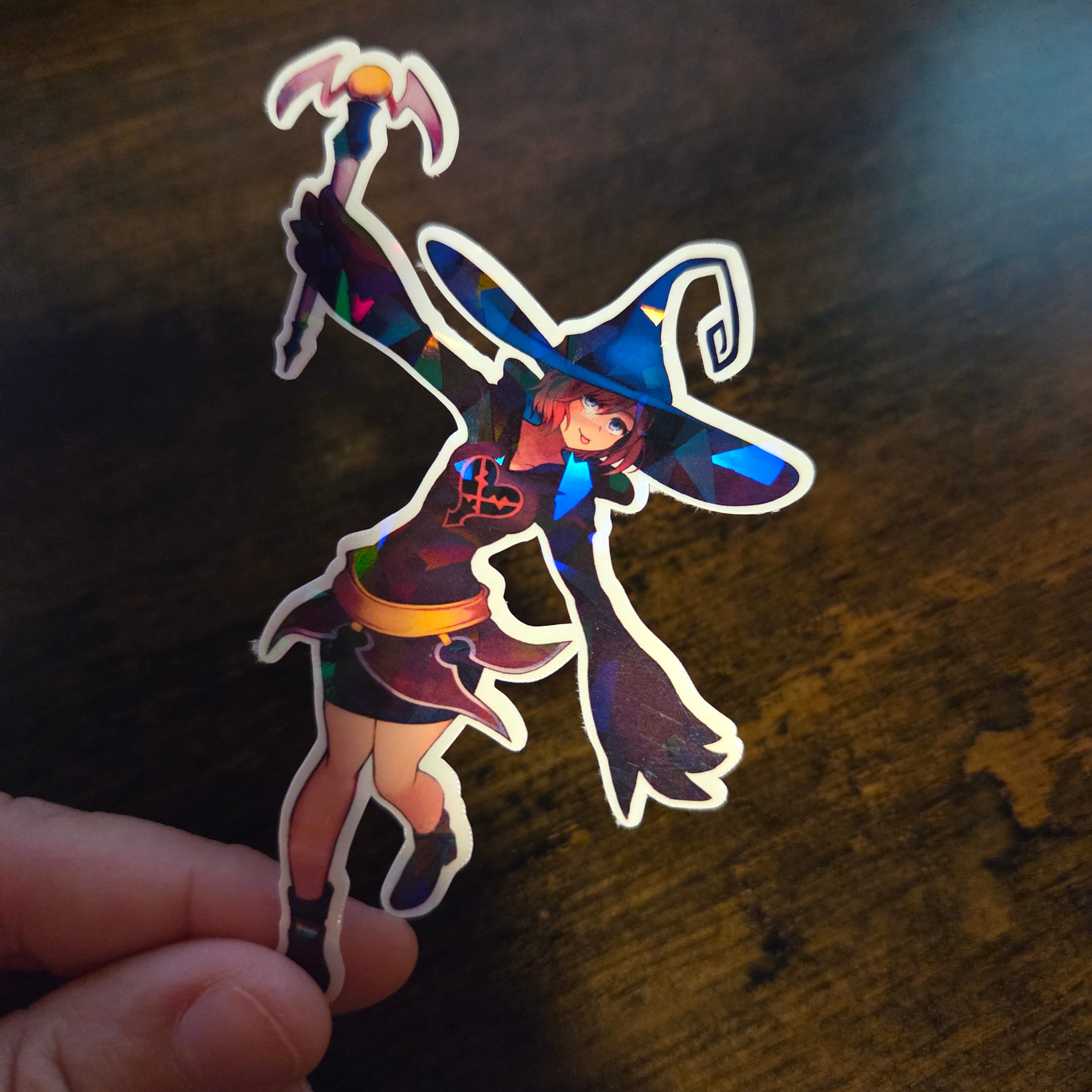 Wizard Kairi - Holographic Sticker