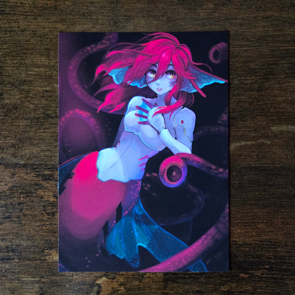 Cyborg Mermaid 2019 Art Print 5x7 Matte