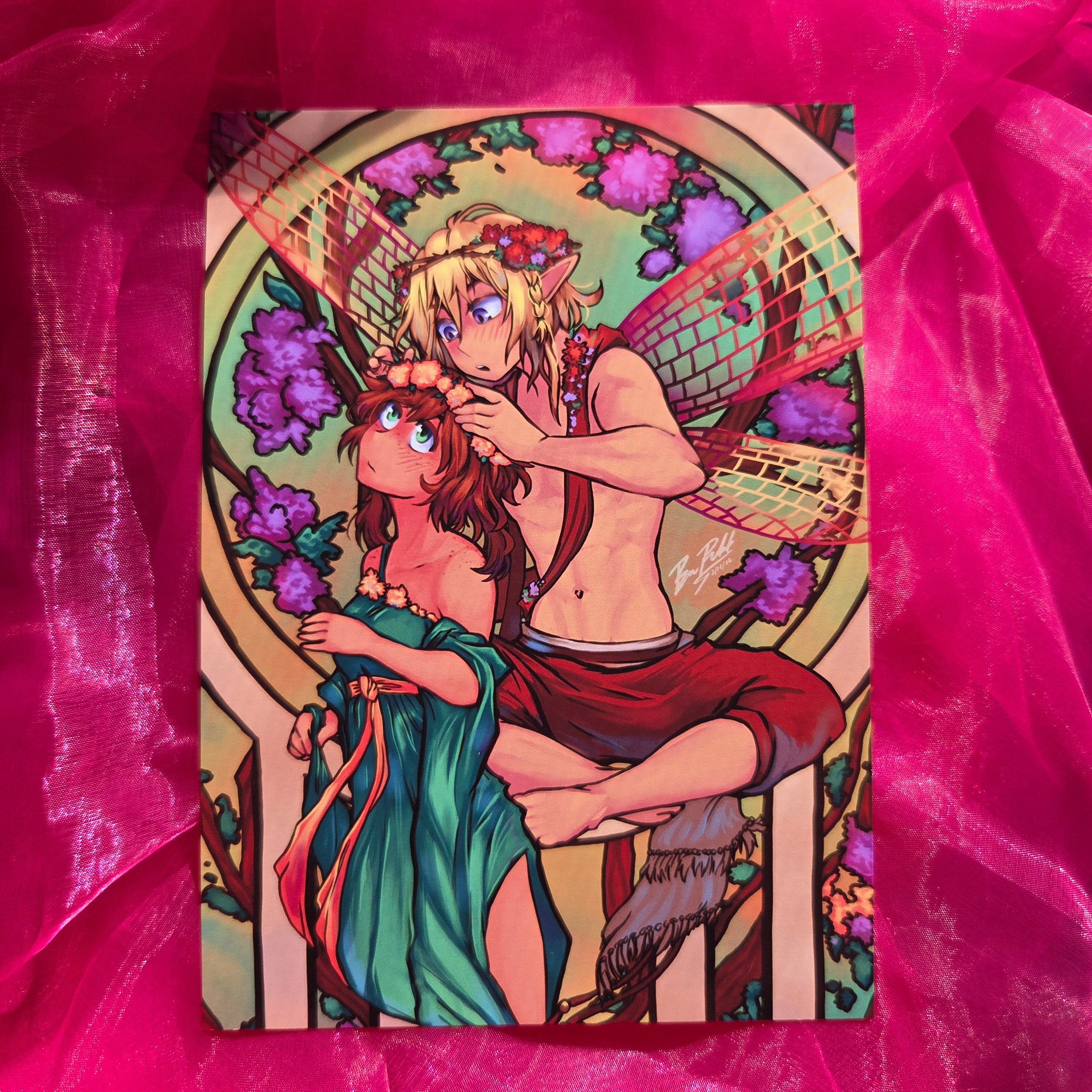 Spring Collab Art Print 5x7 Matte