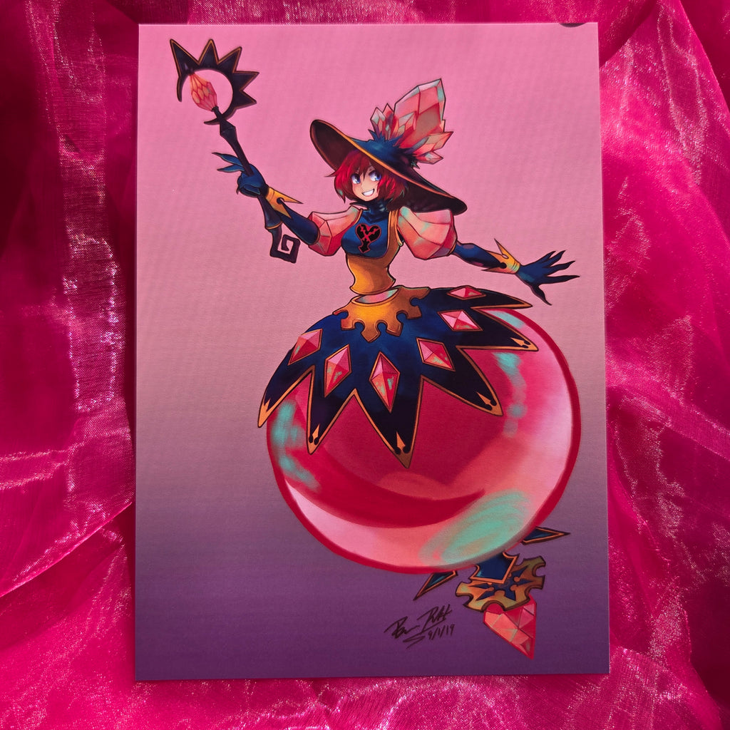Jewel Sorceress Kairi Art Print 5x7 Matte