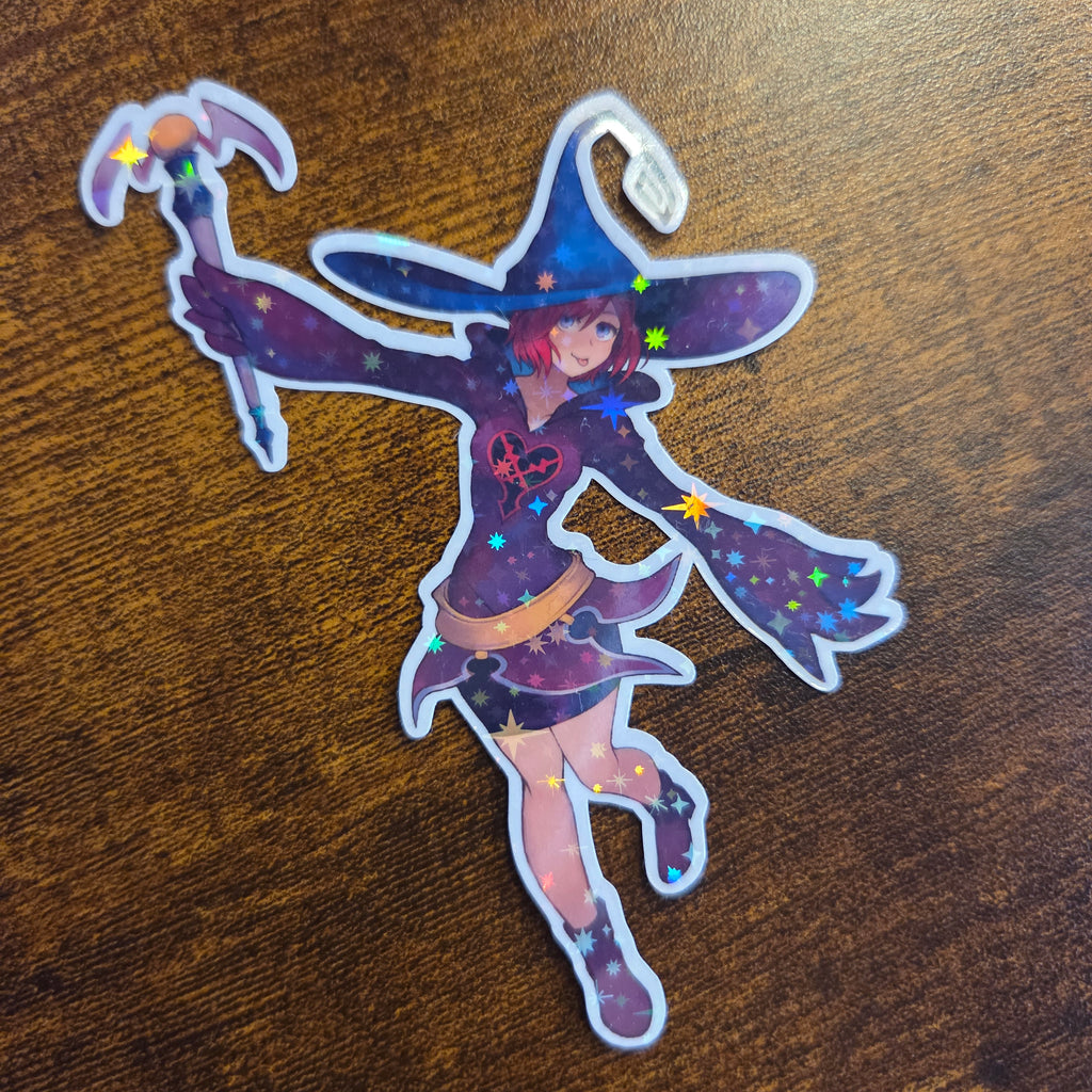 Wizard Kairi - Holographic Sticker