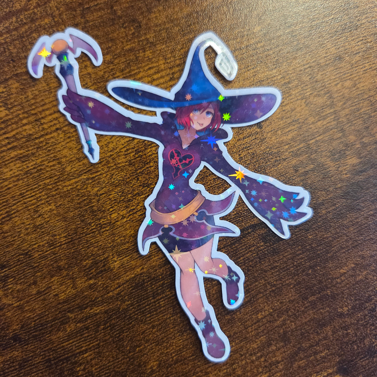 Wizard Kairi - Holographic Sticker