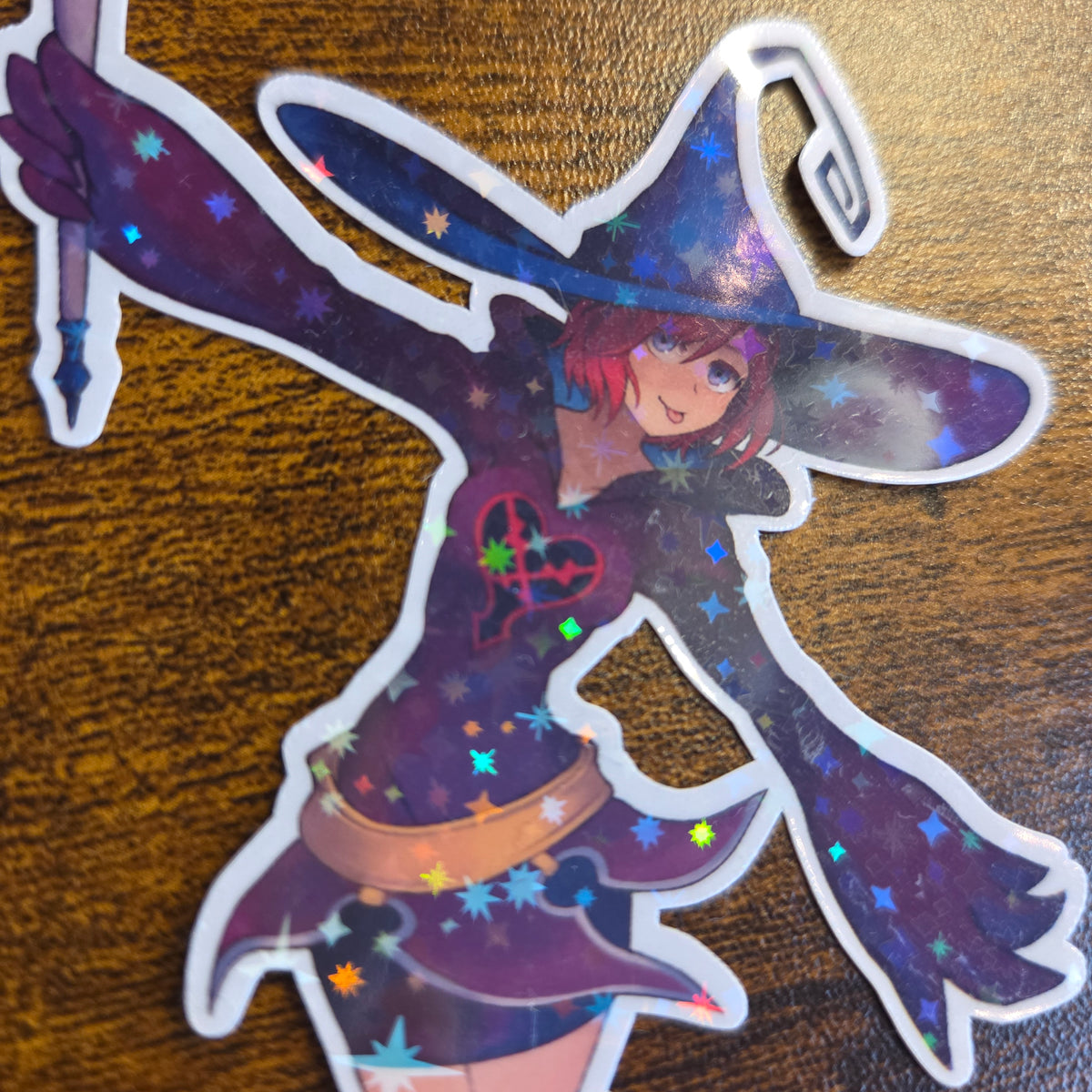Wizard Kairi - Holographic Sticker
