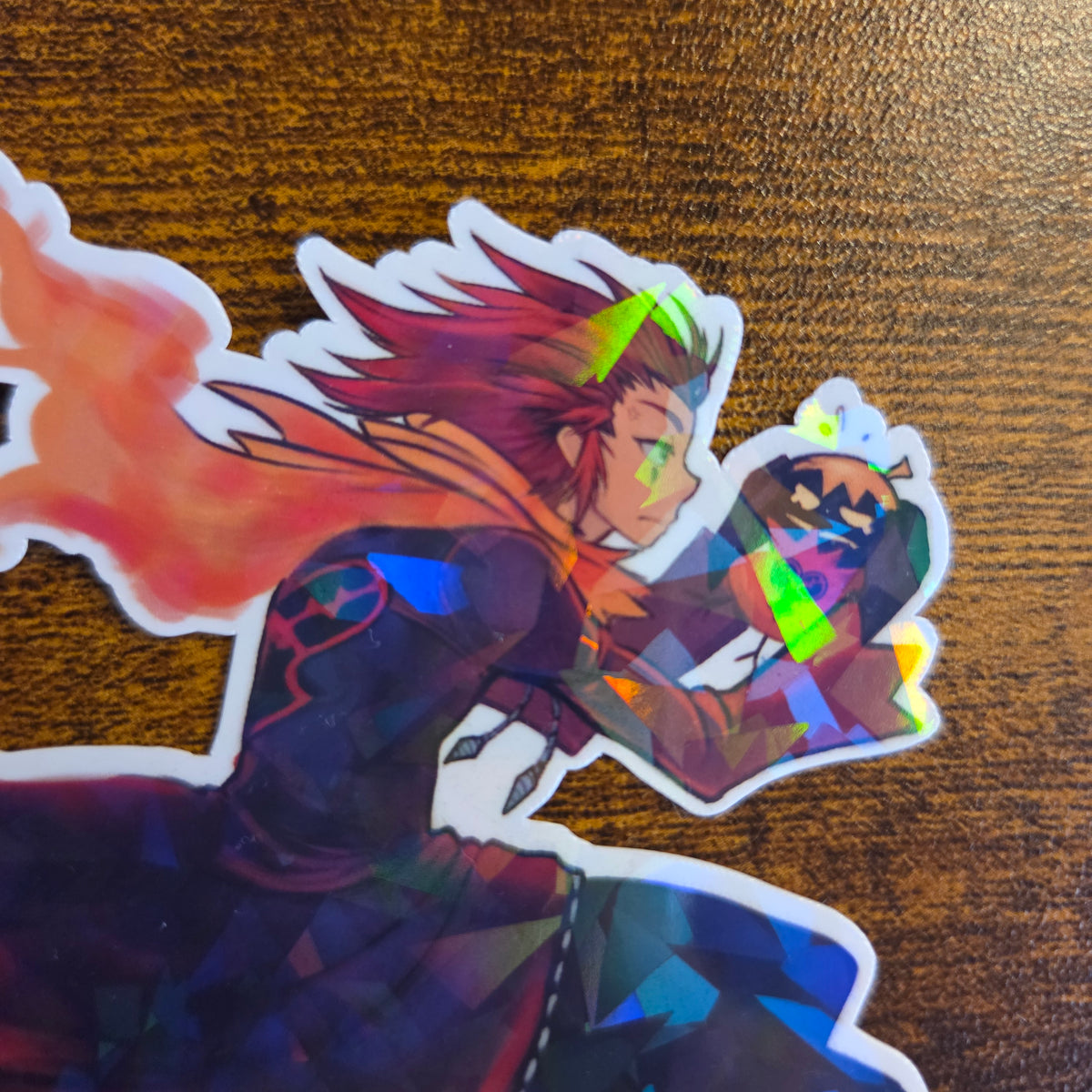 Red Nocturne Axel - Holographic Sticker