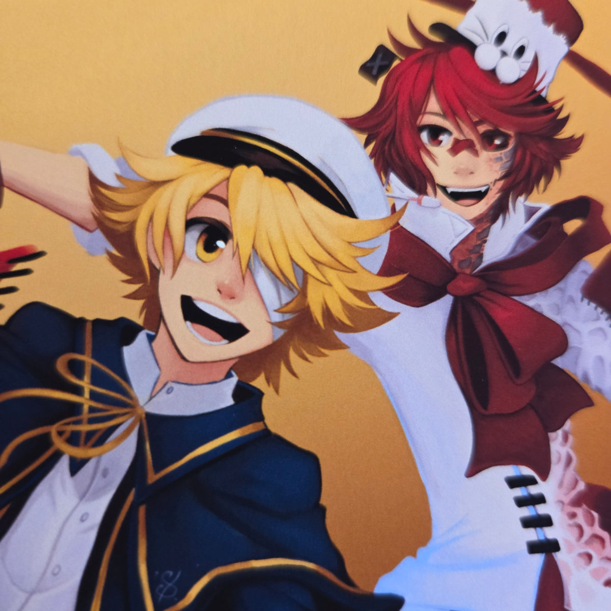 Oliver and Fukase Art Print 5x7
