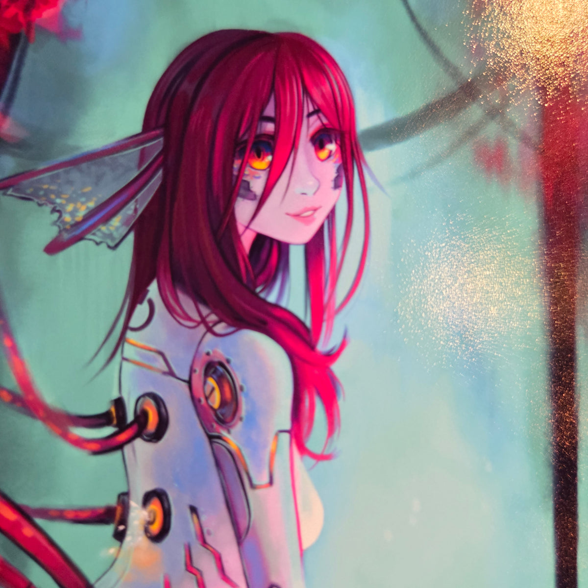 Cyborg Mermaid 2018 Art Print 5x7