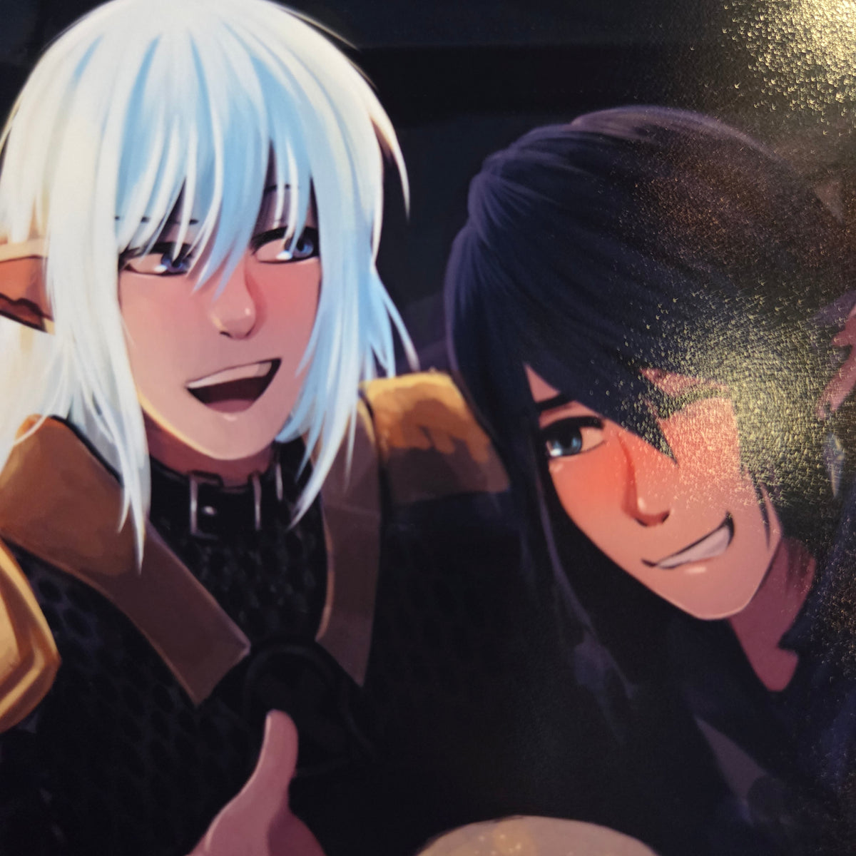 Aymeric and Haurchefant Art Print 5x7